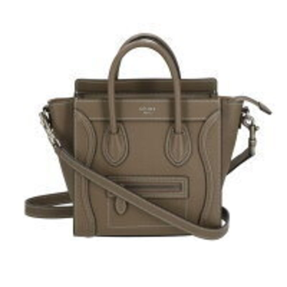Celine Luggage Shopper Leather Shoulder Bag